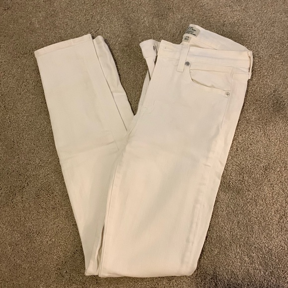 JCrew white skinny jeans - Picture 1 of 1